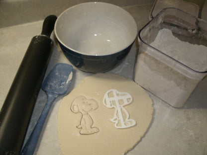 Snoopy Pet Beagle Peanuts Cartoon Character Cookie Cutter Made In USA PR615