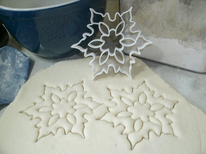 Snowflake Christmas Snow Winter Season Cookie Cutter Made In USA PR179