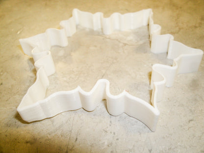 6x Snowflake Outline Fondant Cutter Cupcake Topper 1.75 IN USA FD323