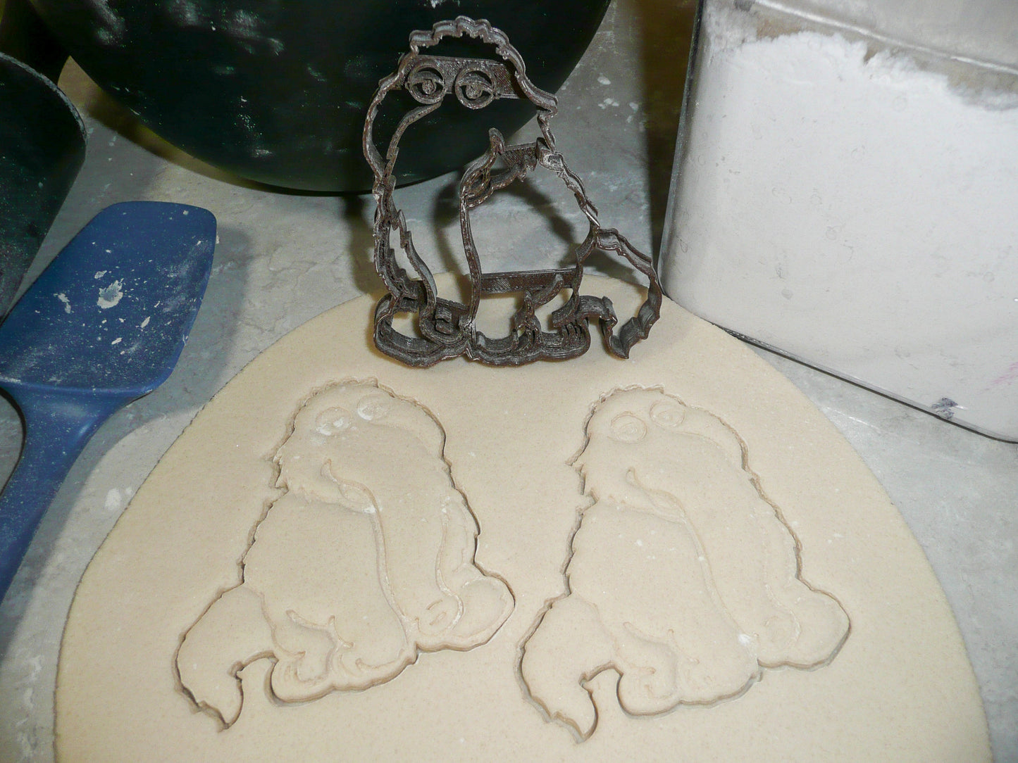 Mr Snuffleupagus Snuffy Sesame Street Muppet Cookie Cutter Made In USA PR2227