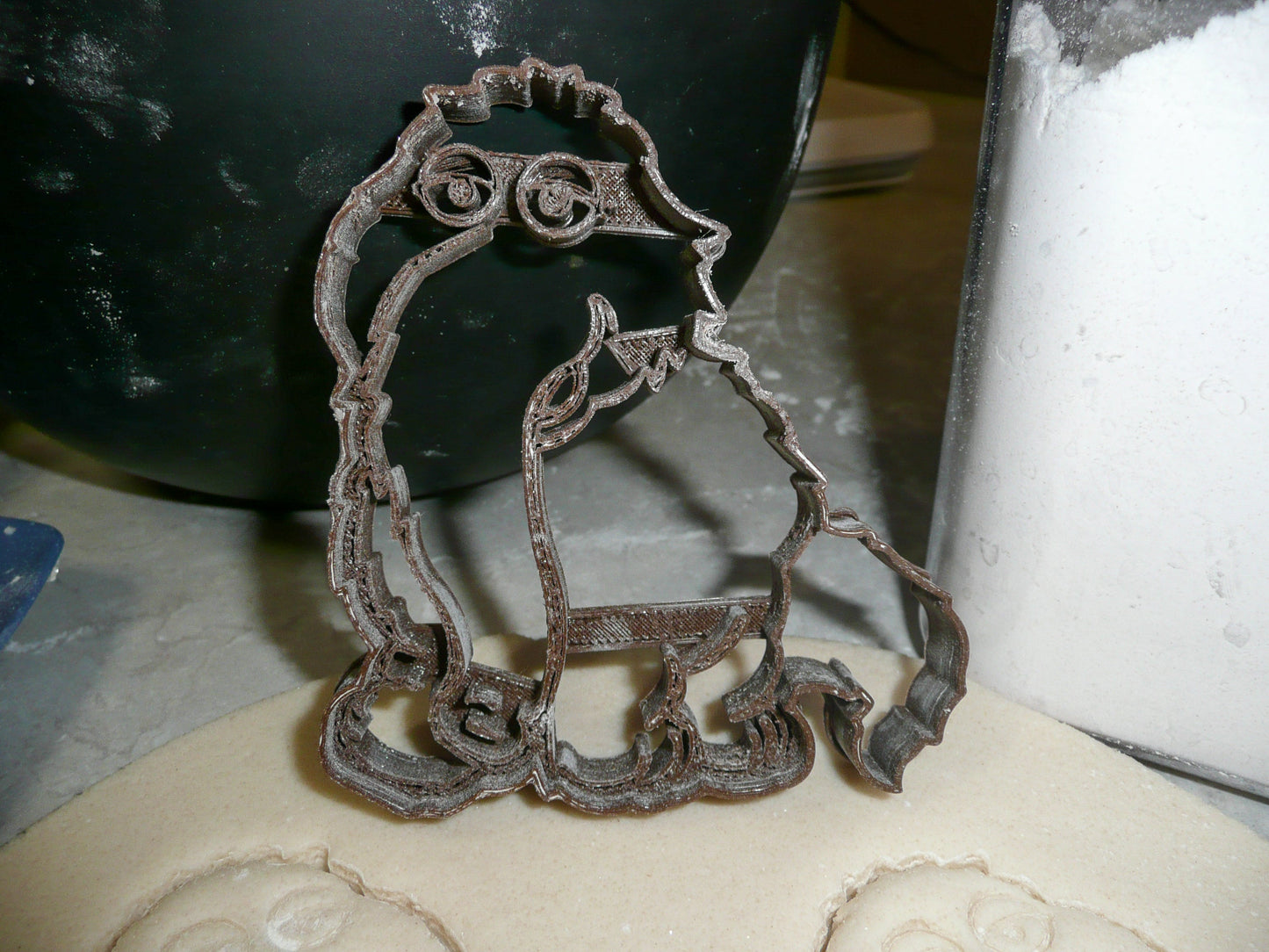 Mr Snuffleupagus Snuffy Sesame Street Muppet Cookie Cutter Made In USA PR2227