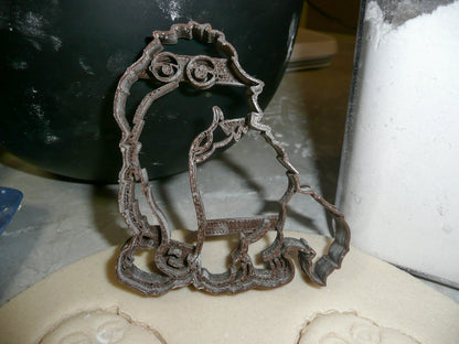 Mr Snuffleupagus Snuffy Sesame Street Muppet Cookie Cutter Made In USA PR2227