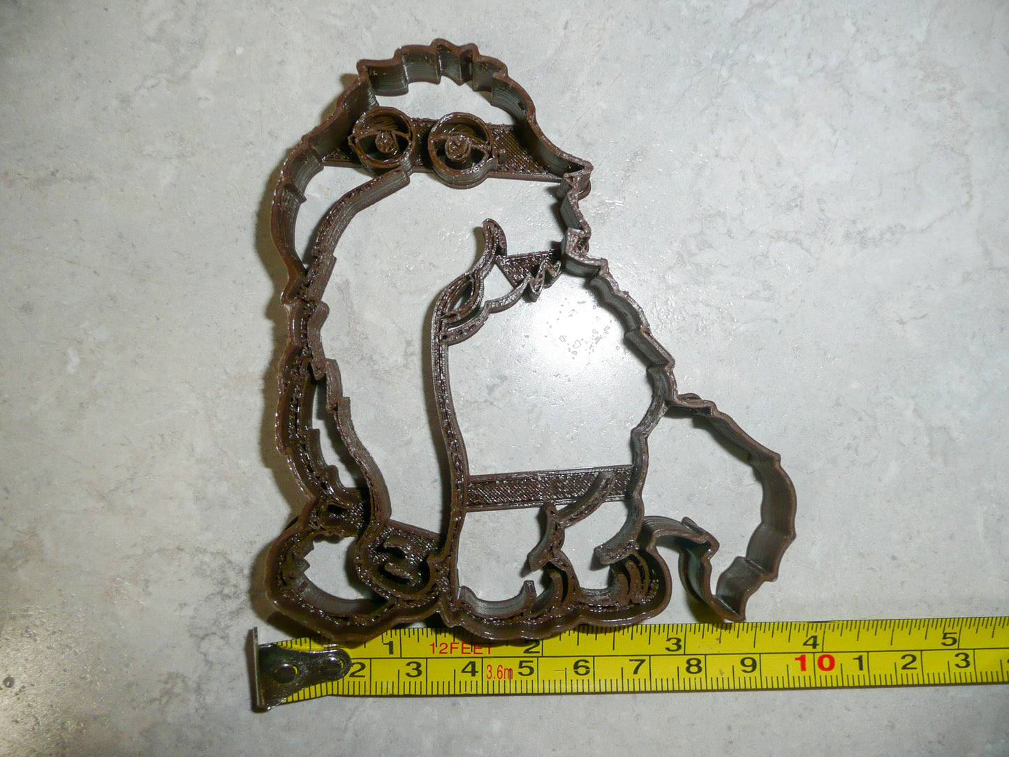 Mr Snuffleupagus Snuffy Sesame Street Muppet Cookie Cutter Made In USA PR2227