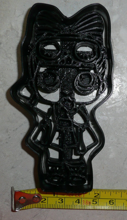 Snuggle Babe Detailed Surprise Doll Cookie Cutter Made In USA PR2387