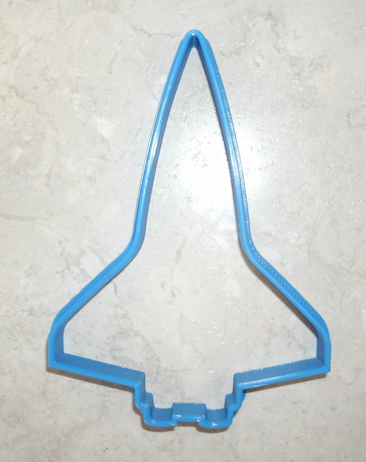 6x Space Shuttle Fondant Cutter Cupcake Topper 1.75 IN USA FD503