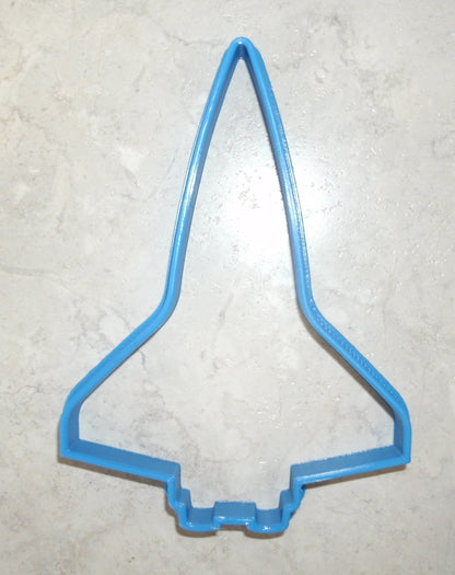 6x Space Shuttle Fondant Cutter Cupcake Topper 1.75 IN USA FD503