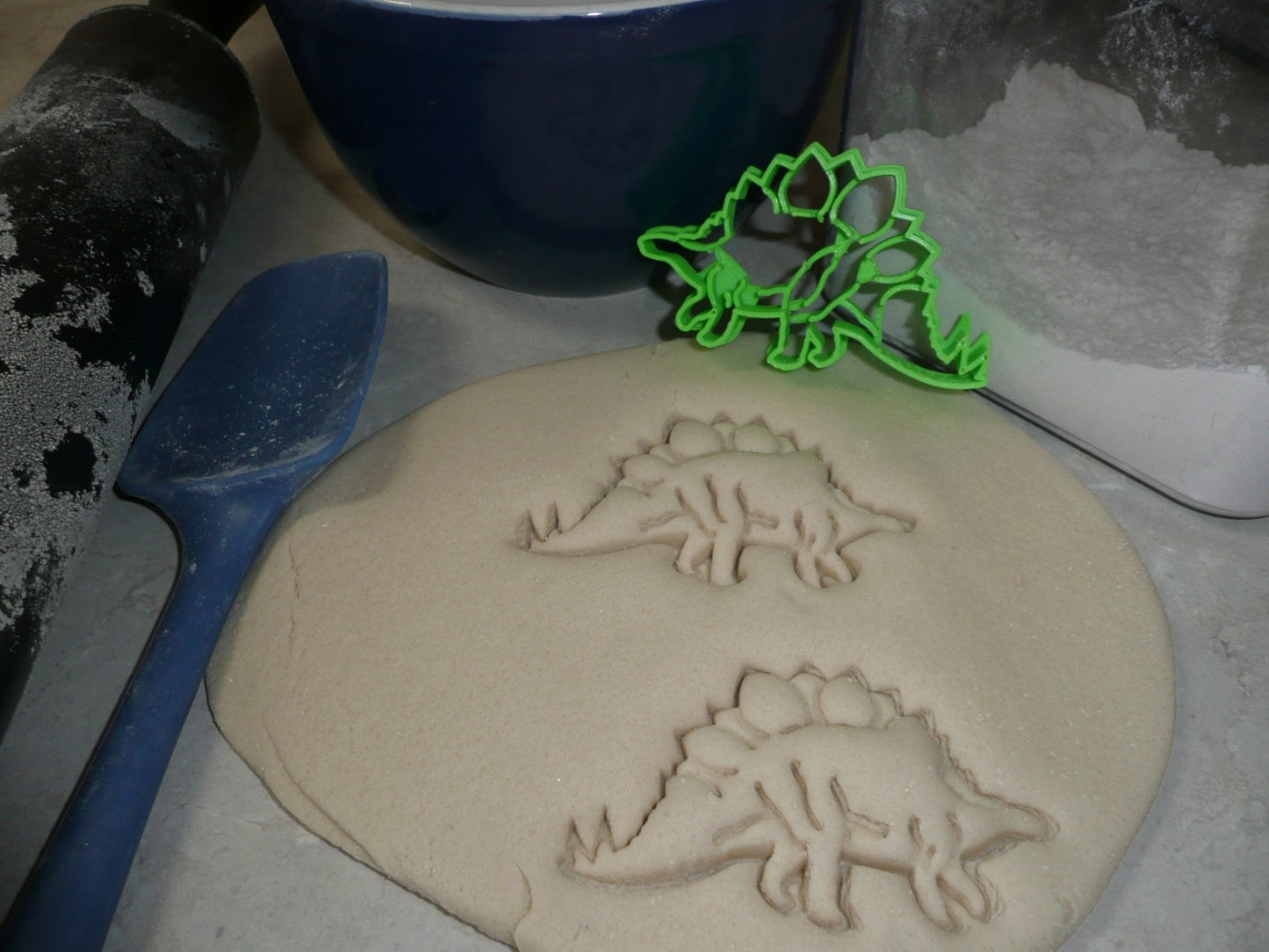 Stegosaurus Detailed Dinosaur Jurassic Cookie Cutter Made In USA PR2398