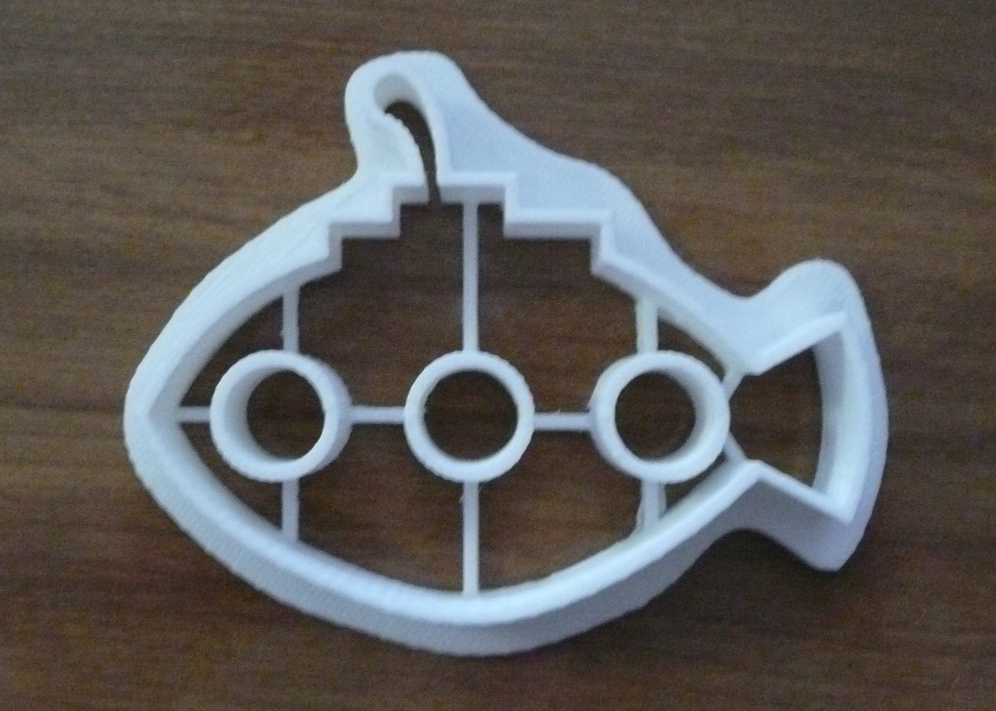 6x Submarine Fondant Cutter Cupcake Topper 1.75 IN USA FD474
