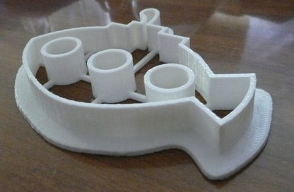 6x Submarine Fondant Cutter Cupcake Topper 1.75 IN USA FD474