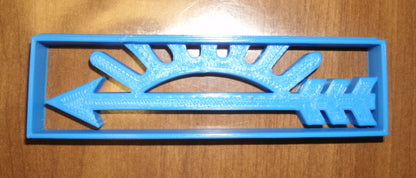 6x Arrow Of Light Fondant Cutter Cupcake Topper 1.75 IN USA FD604