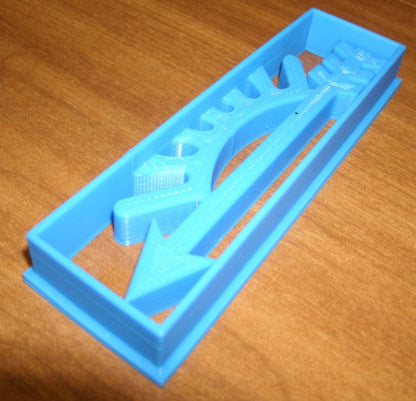 6x Arrow Of Light Fondant Cutter Cupcake Topper 1.75 IN USA FD604