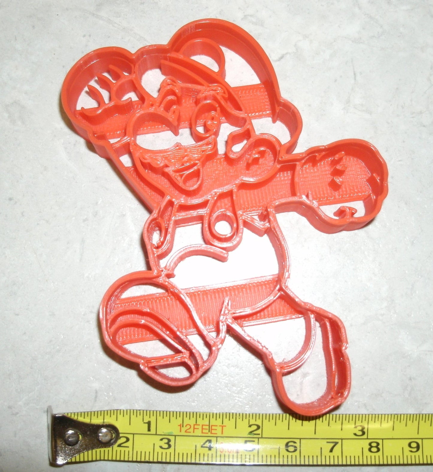 Mario Jumping Super Mario Bros Nintendo Game Cookie Cutter Made In USA PR590