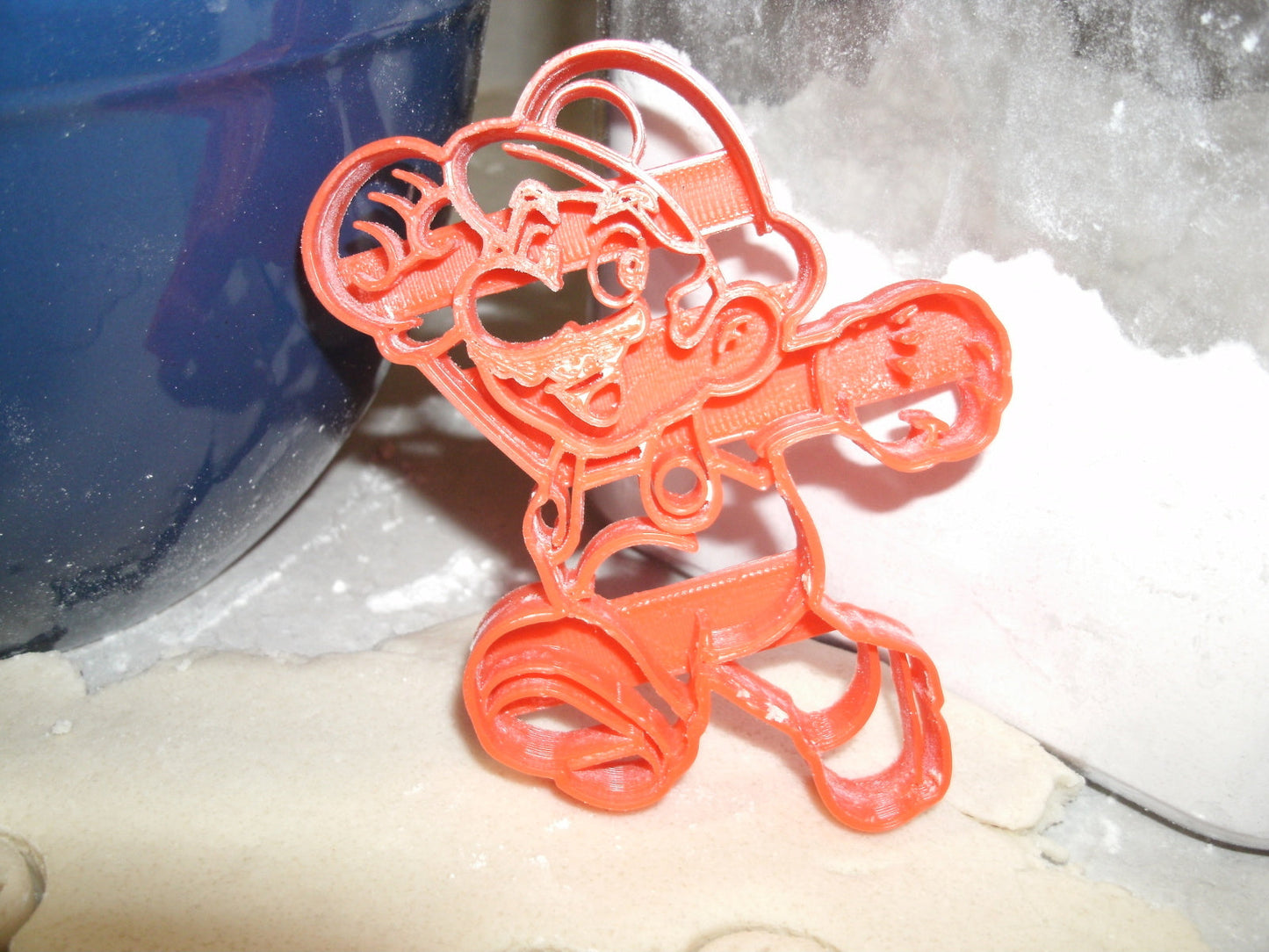 Mario Jumping Super Mario Bros Nintendo Game Cookie Cutter Made In USA PR590