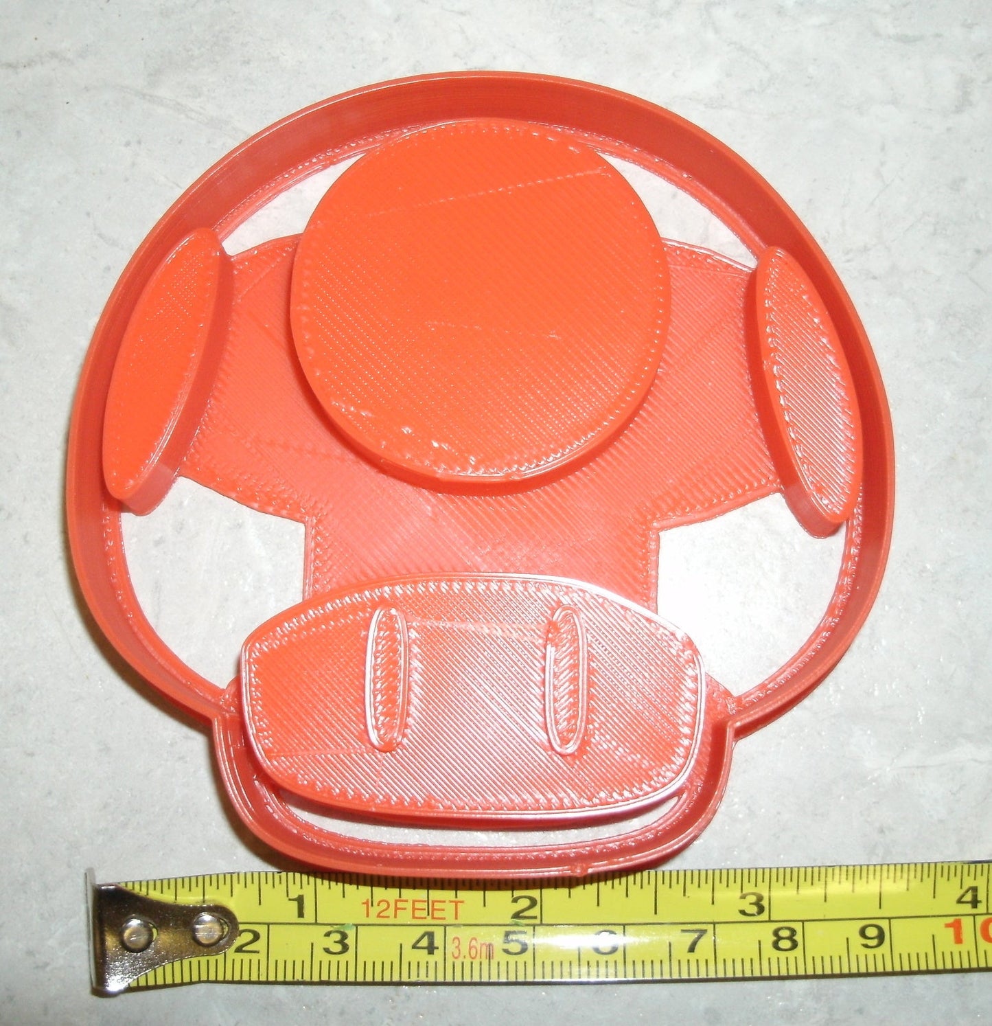 Super Mario Mushroom Toad Nintendo Video Game Cookie Cutter Made In USA PR556