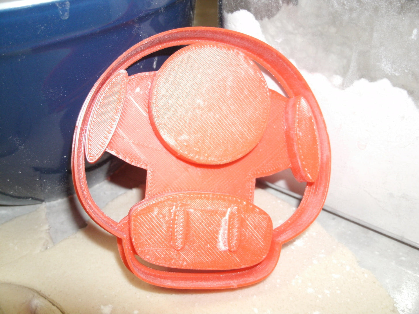 Super Mario Mushroom Toad Nintendo Video Game Cookie Cutter Made In USA PR556