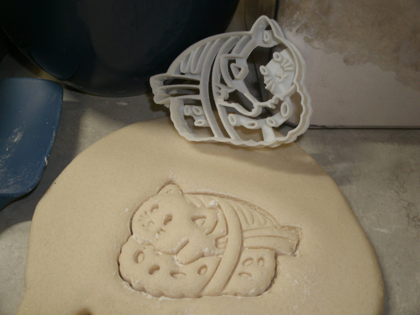 Sushi Cat Rice Egg Cute Funny Japanese Kitty Cookie Cutter Made In USA PR2355