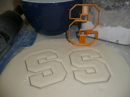 Syracuse University S Logo Sports Athletics Cookie Cutter Made In USA PR2447