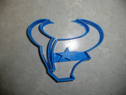 Houston Texans NFL Football Sports Cookie Cutter Made In USA PR479