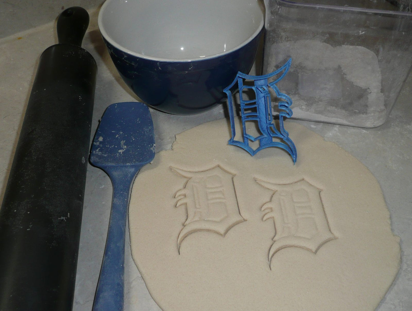 Detroit Tigers D Baseball Logo Sports Cookie Cutter Made In USA PR2570
