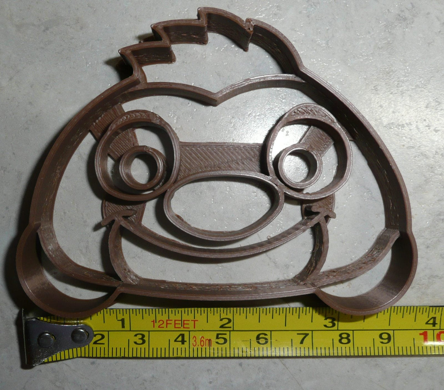 Timon Detailed Face Meerkat Lion King Cookie Cutter Made In USA PR2849