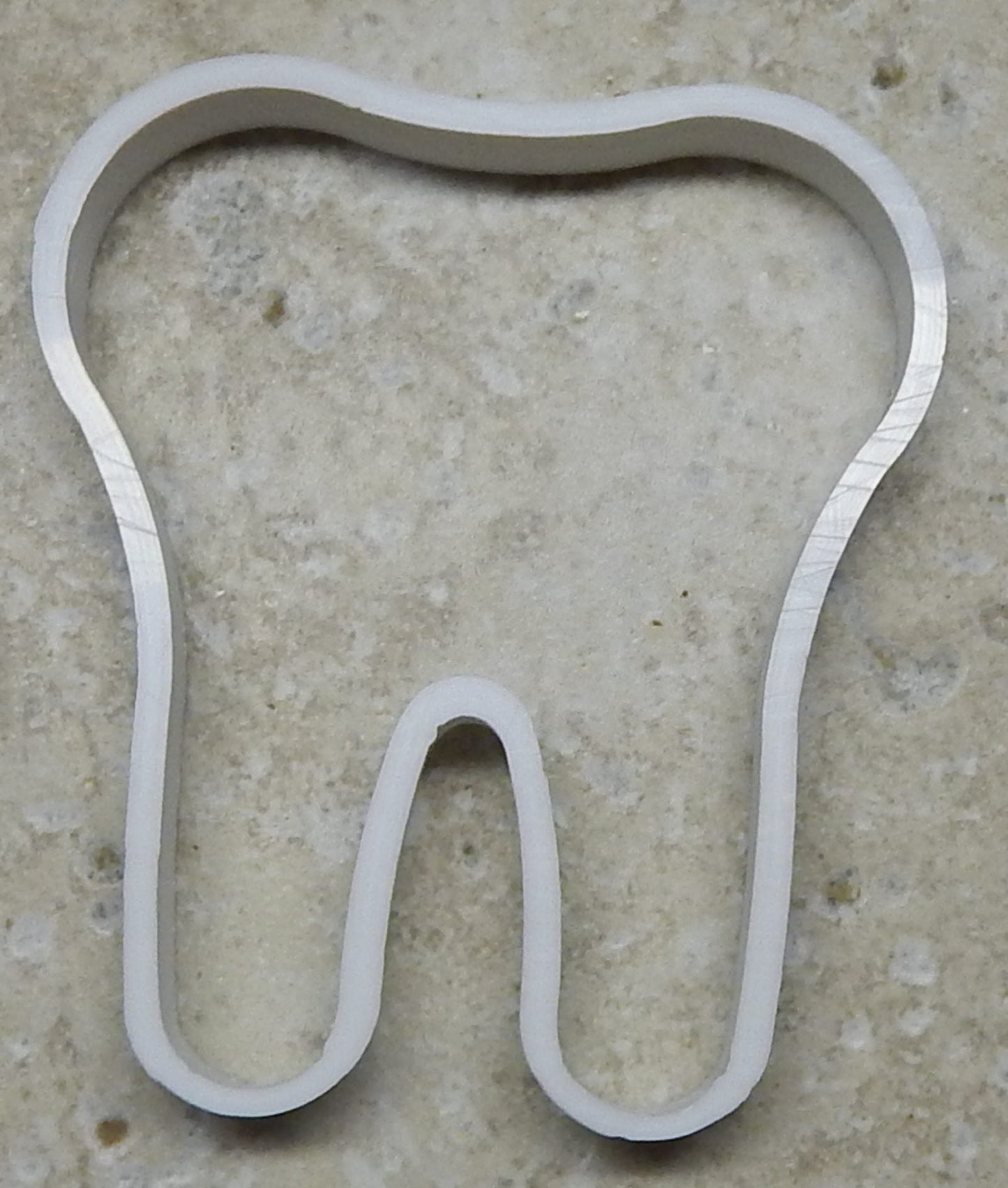 6x Tooth Teeth Dentist Fondant Cutter Cupcake Topper 1.75 IN USA FD2147