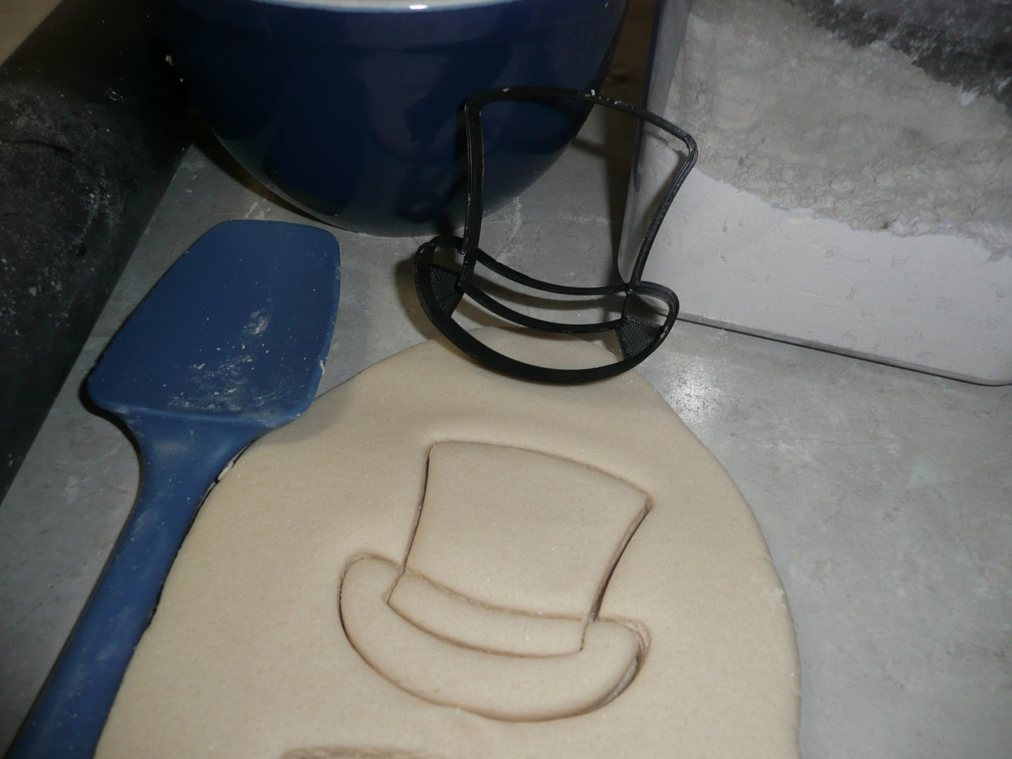 Top Hat Groom Wedding Magician Snowman Cookie Cutter Made In USA PR2503