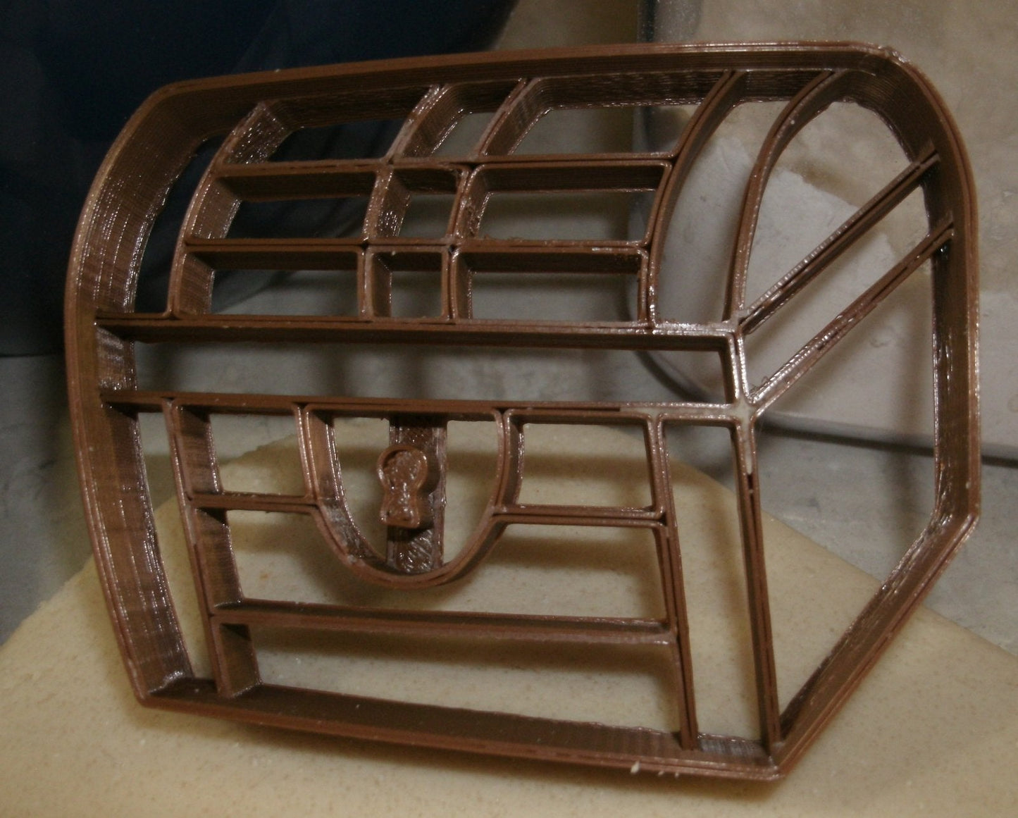 Treasure Pirate Chest Buried Gold Cookie Cutter Made In USA PR2380