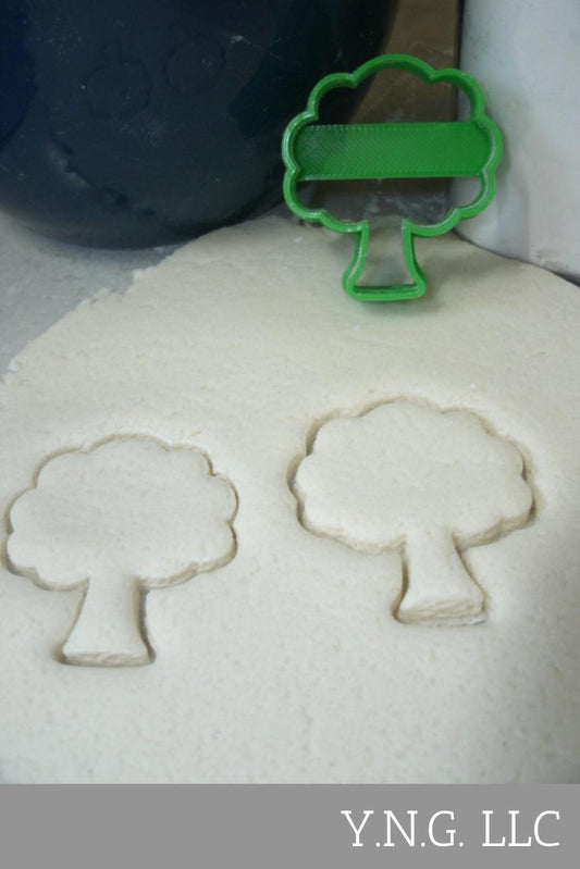 Tree Leaves Nature Forest Outline Cookie Cutter Made In USA PR765