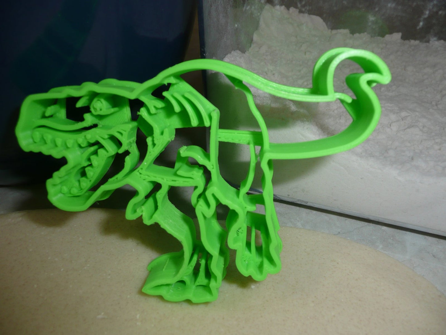 T Rex Tyrannosaurus Rex Dino Jurassic Animal Cookie Cutter Made In USA PR2354