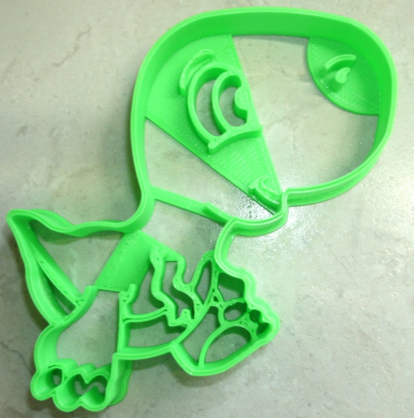 6x Tyrannosaurus Rex Fondant Cutter Cupcake Topper 1.75 IN USA FD2334