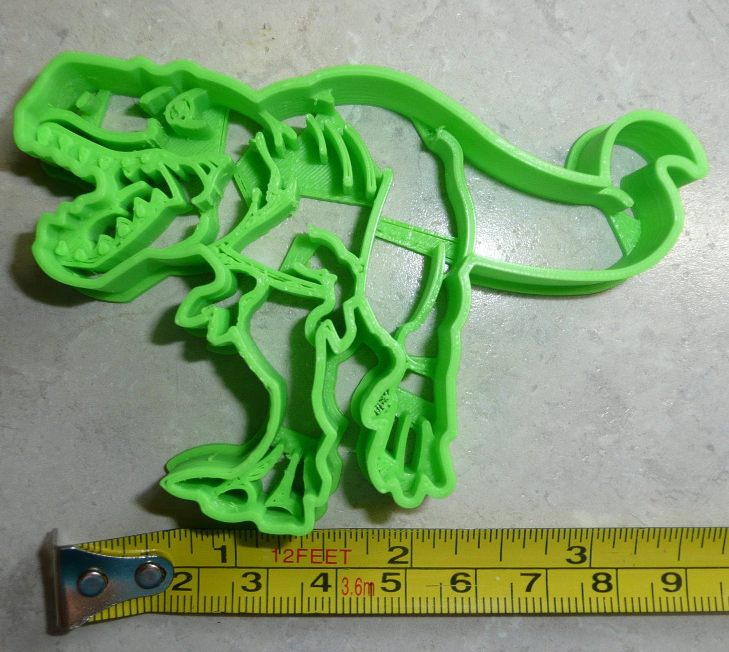 T Rex Tyrannosaurus Rex Dino Jurassic Animal Cookie Cutter Made In USA PR2354