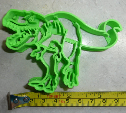 T Rex Tyrannosaurus Rex Dino Jurassic Animal Cookie Cutter Made In USA PR2354