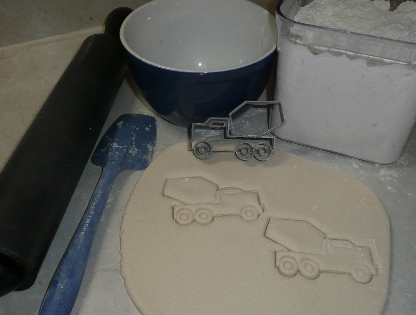 Concrete Agitator Cement Truck Mixer Cookie Cutter Made In USA PR2687