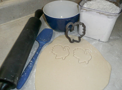 Turkey Wild Fowl Bird Thanksgiving Holiday Cookie Cutter Made In USA PR2094