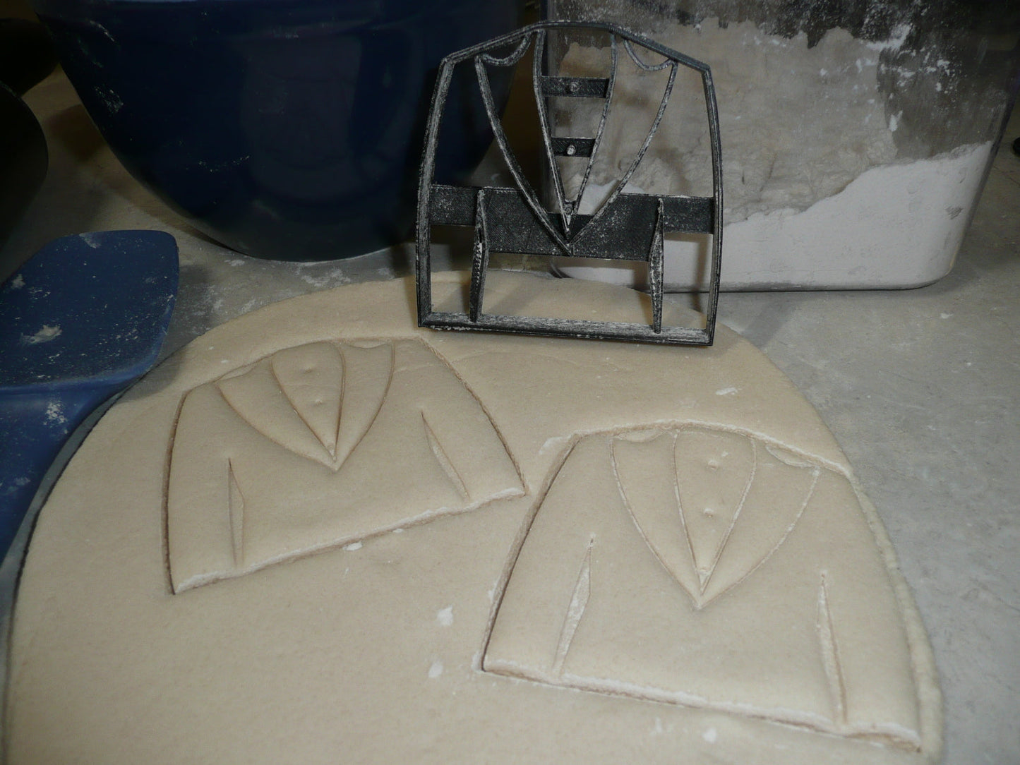 Tuxedo Tux Black Tie Formal Suit Wedding Cookie Cutter Made In USA PR2588