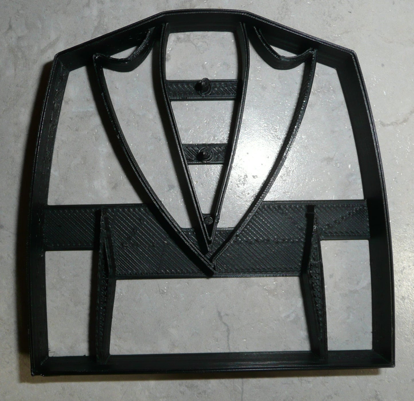 Tuxedo Tux Black Tie Formal Suit Wedding Cookie Cutter Made In USA PR2588