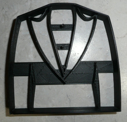 Tuxedo Tux Black Tie Formal Suit Wedding Cookie Cutter Made In USA PR2588
