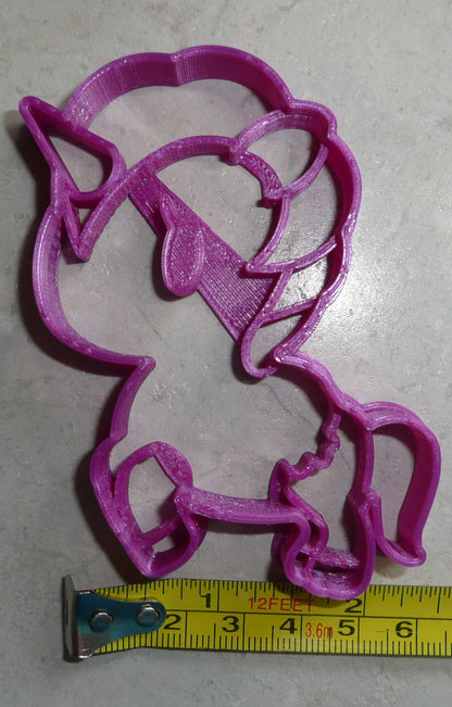 Unicorn Full Body Spiraling Horn Cookie Cutter Made In USA PR2382
