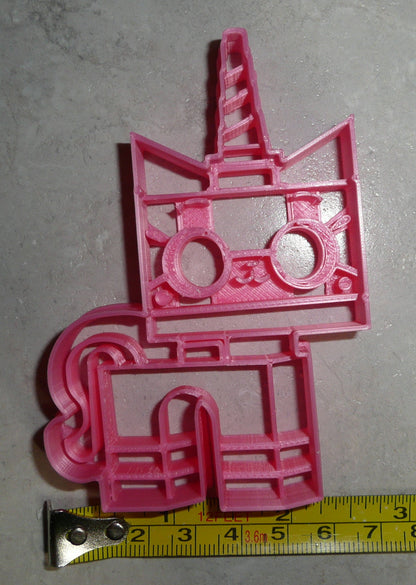 Unikitty Cat Unicorn Lego Cartoon Character Cookie Cutter Made In USA PR2530