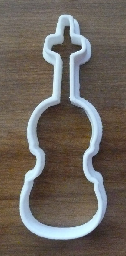 6x Violin Music Fondant Cutter Cupcake Topper 1.75 IN USA FD472