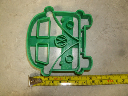 VW Style Van Bus Microbus Front View Vintage Cookie Cutter Made In USA PR2161