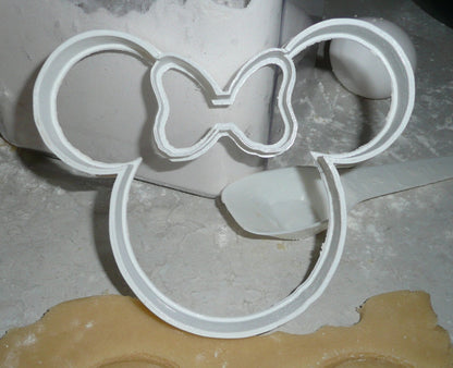 Minnie Mouse Head With Bow Disney Cookie Cutter Made In USA PR308