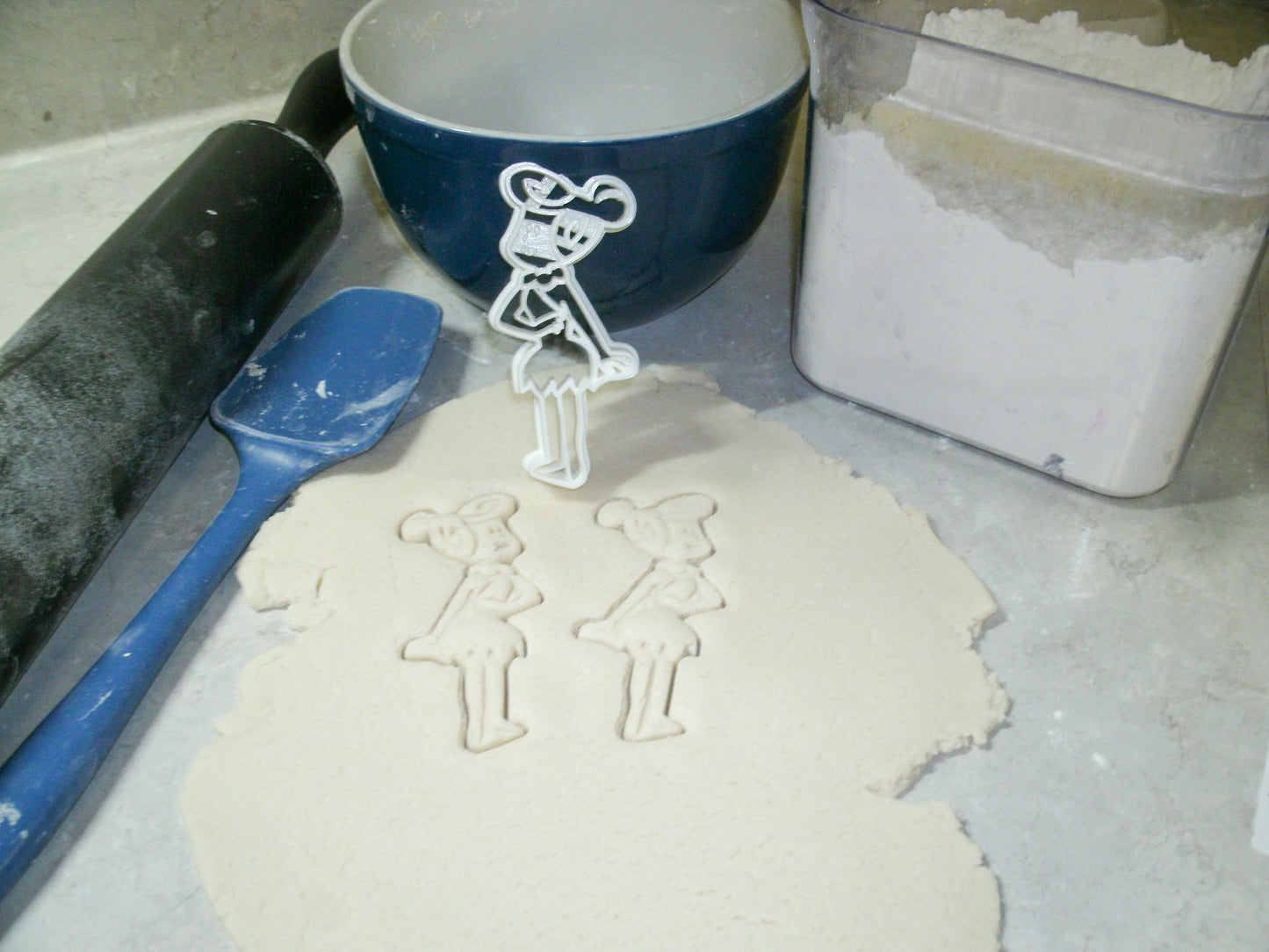 Wilma Flintstone Cartoon Character Cookie Cutter Made In USA PR2256