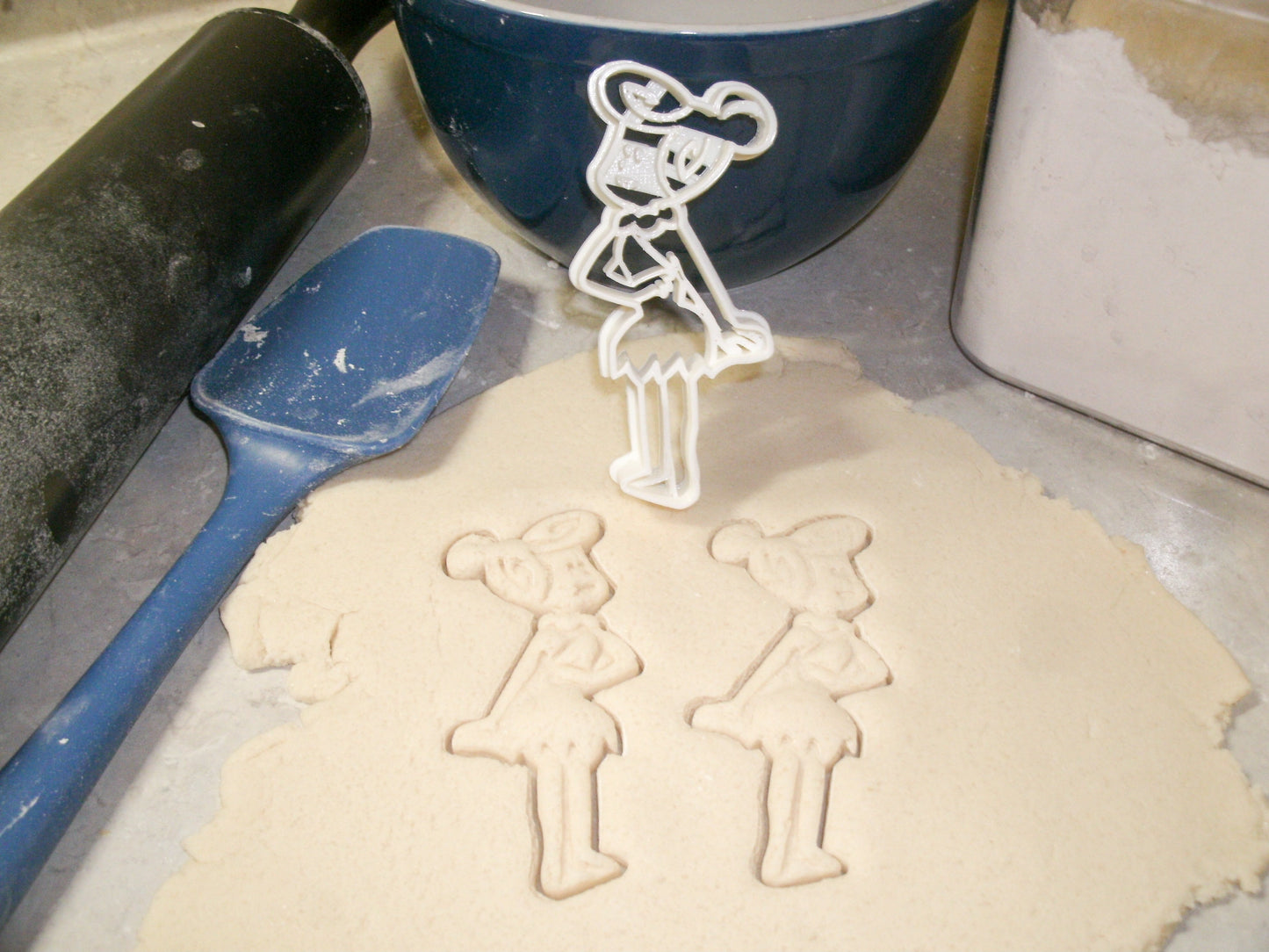 Wilma Flintstone Cartoon Character Cookie Cutter Made In USA PR2256