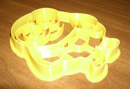 6x Despicable Me Minion Fondant Cutter Cupcake Topper 1.75 IN USA FD427