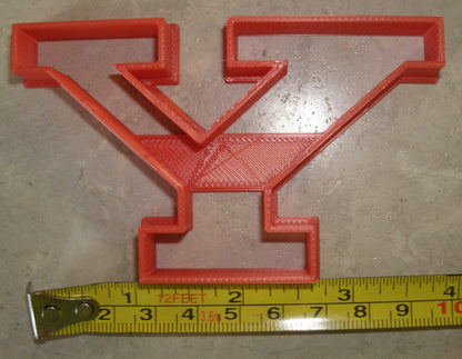 Youngstown State University Y Logo YSU Sports Cookie Cutter Made In USA PR2664