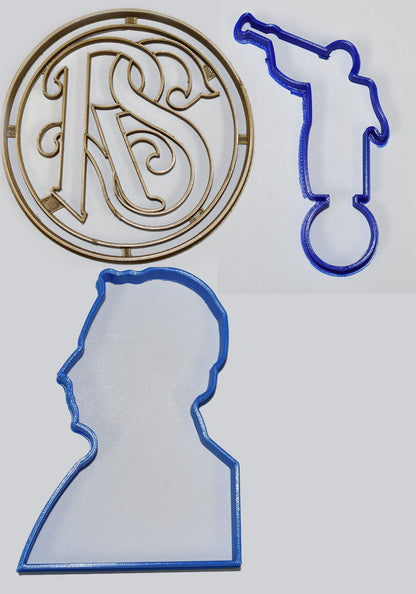 Mormon LDS Latter Day Saints Joseph Smith Set Of 3 Cookie Cutters USA PR1024