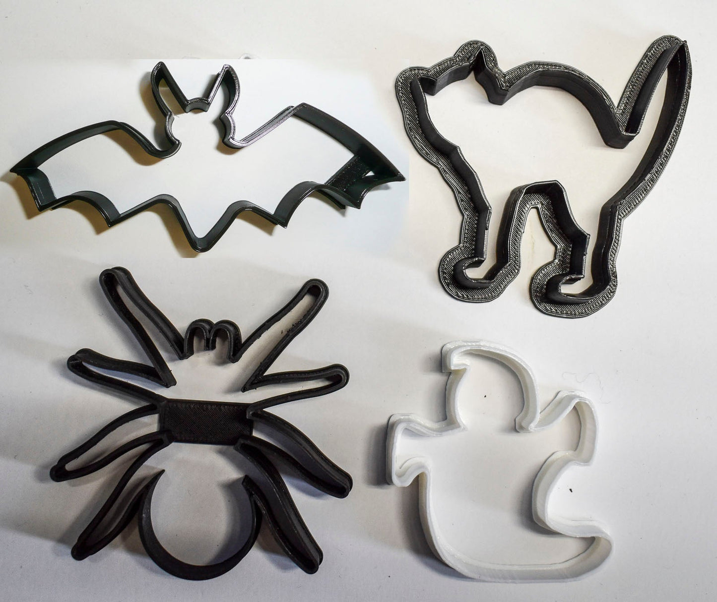 Spooky Creatures Halloween Ghost Set Of 4 Cookie Cutters USA PR1097
