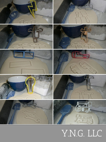 Lineman Linemen Appreciation Day Set of 10 Cookie Cutters USA PR1500
