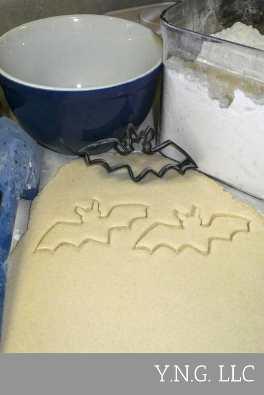 Scary Bat Outline Halloween Flying Animal Cookie Cutter USA PR116